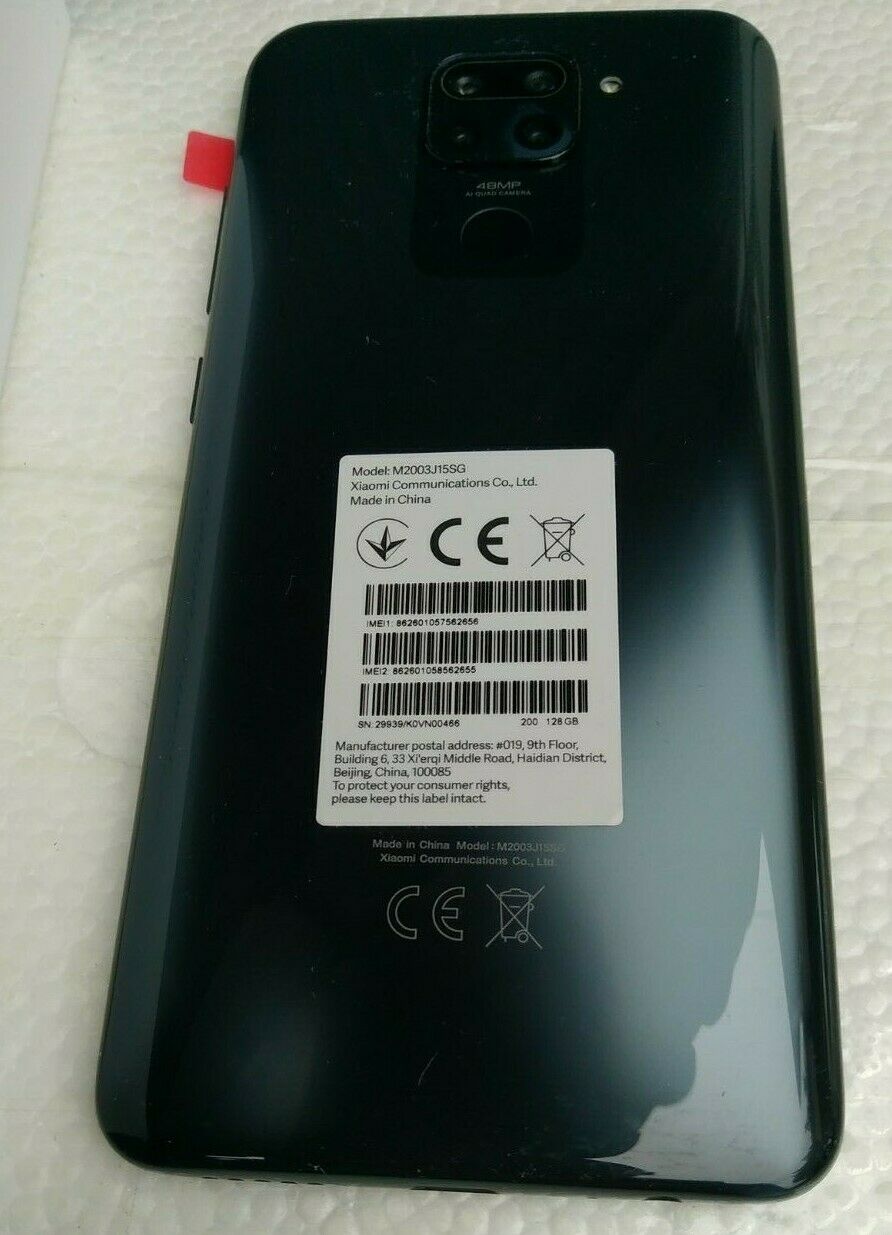 Xiaomi Redmi Note 9 Smartphone, 4 GB + 128 GB, 6.53 ”FHD + 48MP Quad ONYX BLACK - immagine 7