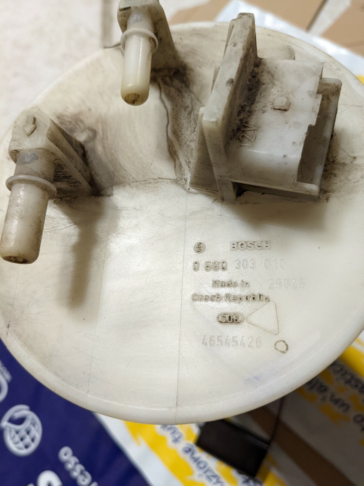 POMPA CARBURANTE BOSCH 0580303010 - LANCIA LYBRA 1.9 JTD 2.4 JTD ANNO 2003 - immagine 4