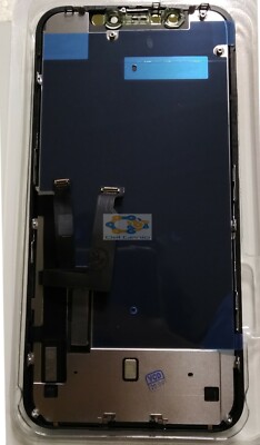 COMPATIBILE PER APPLE IPHONE XR SCHERMO DISPLAY CON LCD TOUCH SCREEN FRAME NERO - immagine 4