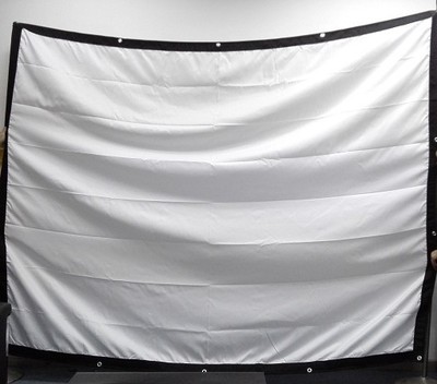 Nuovo HD schermo 100" 220x125cm TELO PER VIDEO PROIETTORE-VIDEOPROIETTORE FULLHD