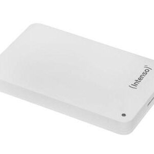 133.178309 INTENSO HDD PORTABLE 1TB USB 3.0 MEMORY CASE 2,5 PLASTICA BIANCA - IN