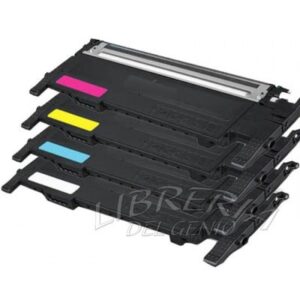 4 TONER COMPATIBILE PER STAMPANTE SAMSUNG CLP320 N 325 NW CLX3180 3185 NW 4072