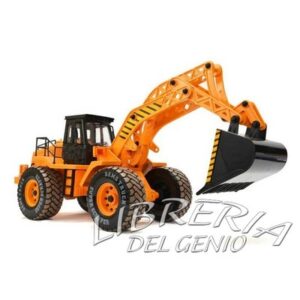PALA MECCANICA GOMMATA RC SCALA 1/10 escavatore similar volvo cat 3ch Natale