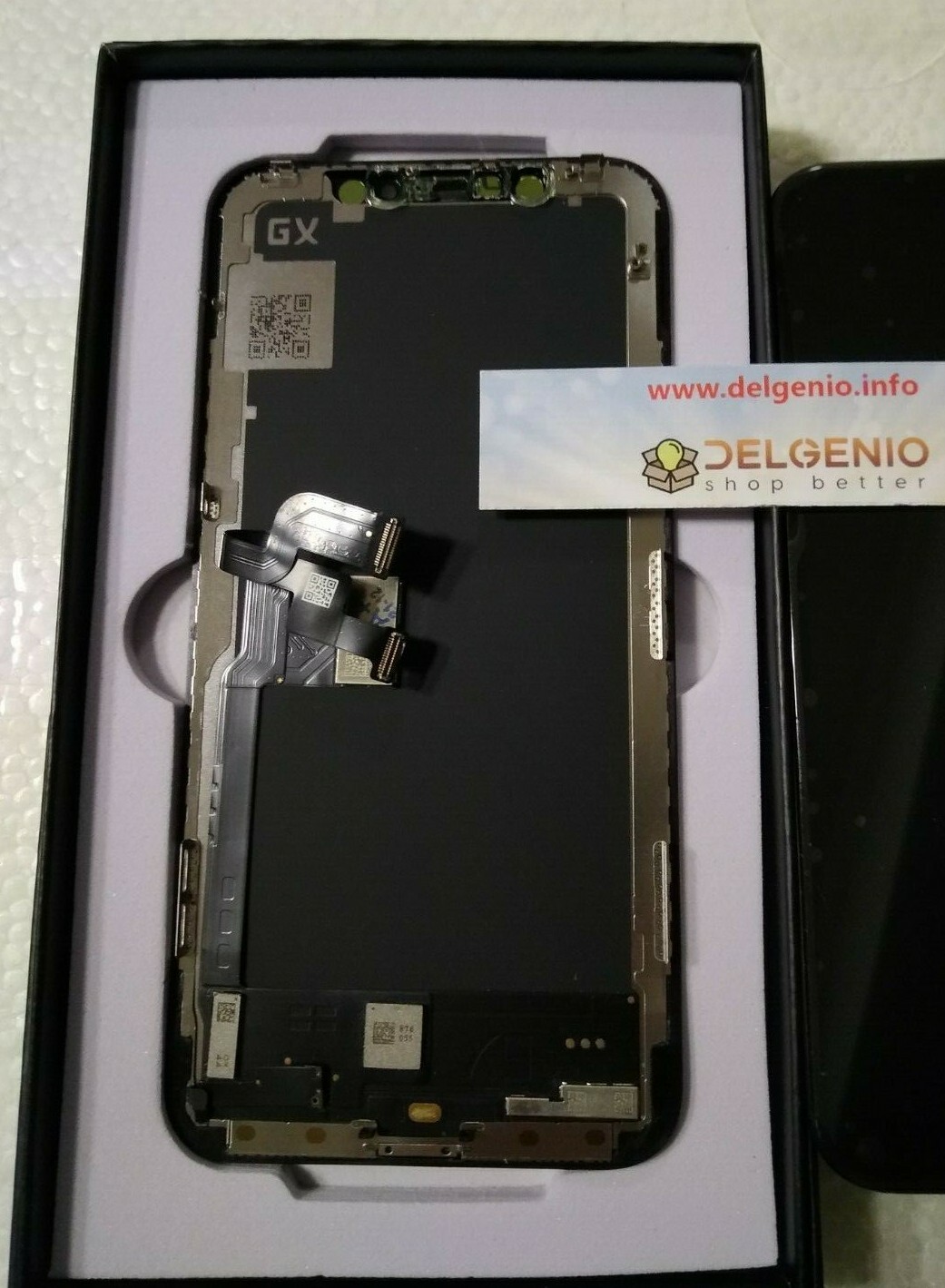 DISPLAY SCHERMO PER APPLE IPHONE X HARD OLED TOUCH SCREEN LCD ORIGINALE GX HARD - immagine 2