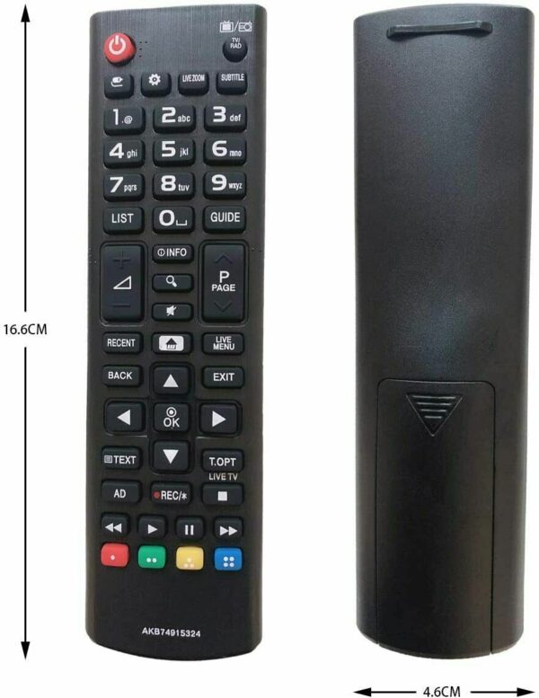 Telecomando Compatibile per LG AKB74915324 LED TV 433MHz - immagine 7