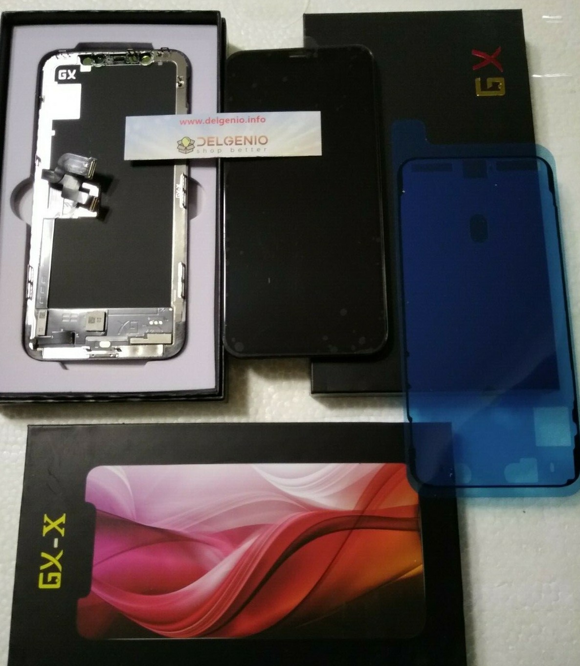 DISPLAY LCD HARD OLED APPLE IPHONE X TOUCH SCREEN SCHERMO MONITOR GX ORIGINALE