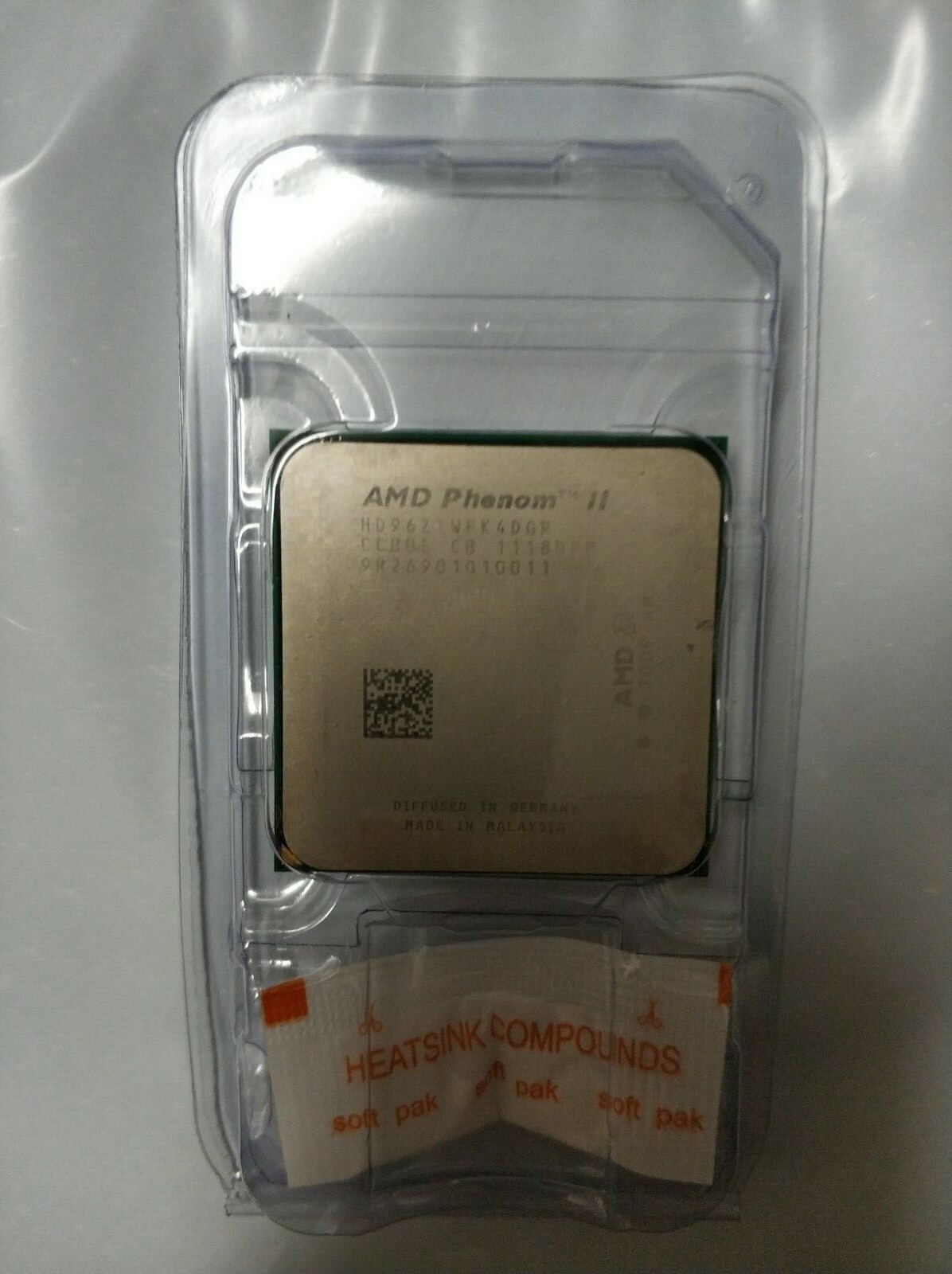 AMD Phenom II X4 960T 4x 3.00GHz HD96ZTWFK4DGR CPU AM2+ AM3 95W CPU Processor - immagine 2