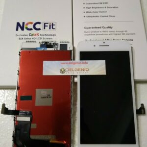DISPLAY OEM LCD SCHERMO VETRO TOUCH APPLE IPHONE 7 PLUS BIANCO PARI ORIGINALE