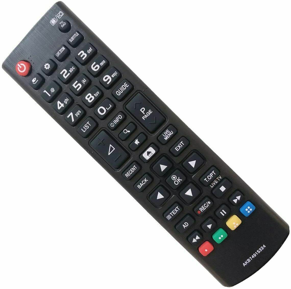 Telecomando LG NON ORIGINALE per AKB7491532432LH590U 32LH604V 43LH630V 43UH664V - immagine 2