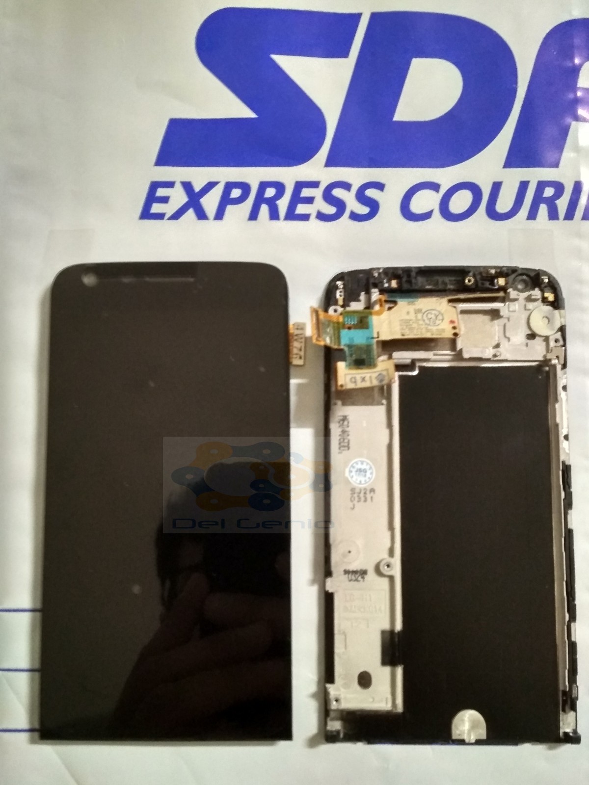 LCD LG G5 TOUCH+FRAME+TELAIO H820 H830 H840 H850 DISPLAY VETRO NUOVO