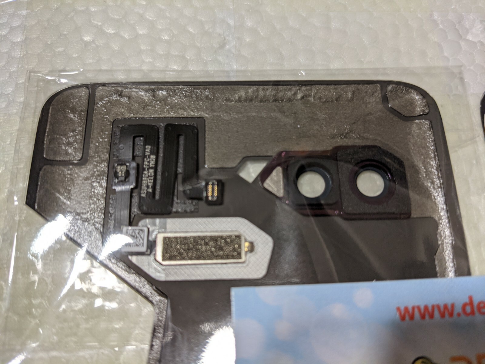 Originale Vetro Battery Back Cover Custodia Per ASUS ROG Phone ZS600KL Nero BSH - immagine 3