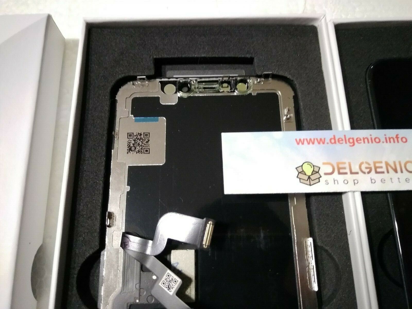 DISPLAY SCHERMO PER APPLE IPHONE X SOFT OLED TOUCH SCREEN FRAME LCD ORIGINALE GX - immagine 3