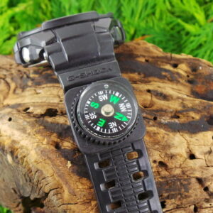 2CM WATCH STRAP BUTTON COMPASS FIT UP TO 22MM STRAPS PARACORD BUSHCRAFT SURVIVAL