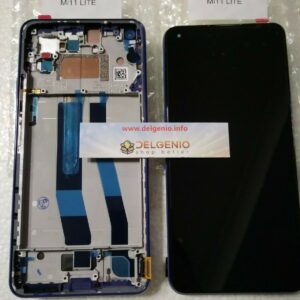 DISPLAY LCD ORIGINALE FRAME XIAOMI MI 11 LITE M2101K9AG TOUCH SCREEN VETRO BLU