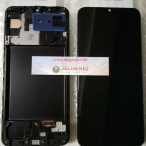 DISPLAY LCD OLED PARI ORIGINALE SAMSUNG GALAXY A30S SM A307F TOUCH SCHERMO VETRO
