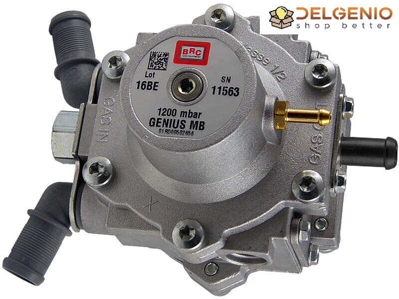 RIDUTTORE VAPORIZZATOR GPL BRC-GENIUS MB 1200 mbar SENZA sensore di temperatura
