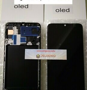 Display AMOLED Originale Touch Frame per Samsung Galaxy A70 SM-A705F FINGERPRINT
