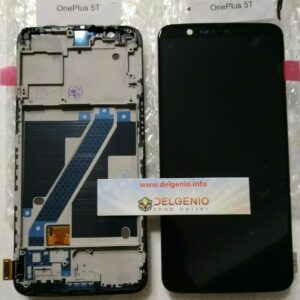 DISPLAY AMOLED+TOUCH SCREEN ORIGINALE ONEPLUS 5T A5010 NERO VETRO OLED LCD NUOVO