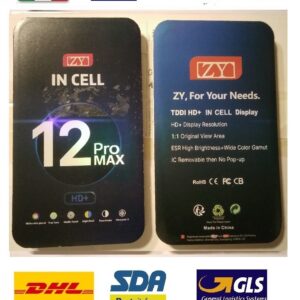 SCHERMO TOUCH LCD DISPLAY PER APPLE IPHONE 12 PRO MAX ZY INCELL PROGRAMMABILE