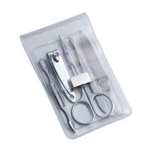 SET PER PEDICURE E MANICURE 5 PEZZI BELLEZZA SALUTE MANI PIEDI CUTICOLA FORBICI