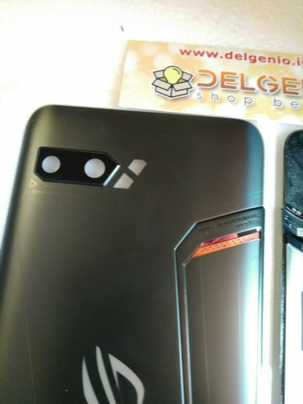 Originale Vetro Battery Back Cover Custodia Per ASUS ROG Phone 2 ZS660kl black - immagine 2