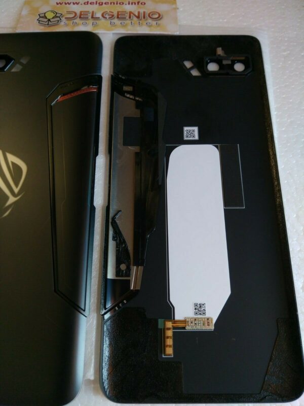 Originale Vetro Battery Back Cover Custodia Per ASUS ROG Phone 2 ZS660kl black - immagine 3
