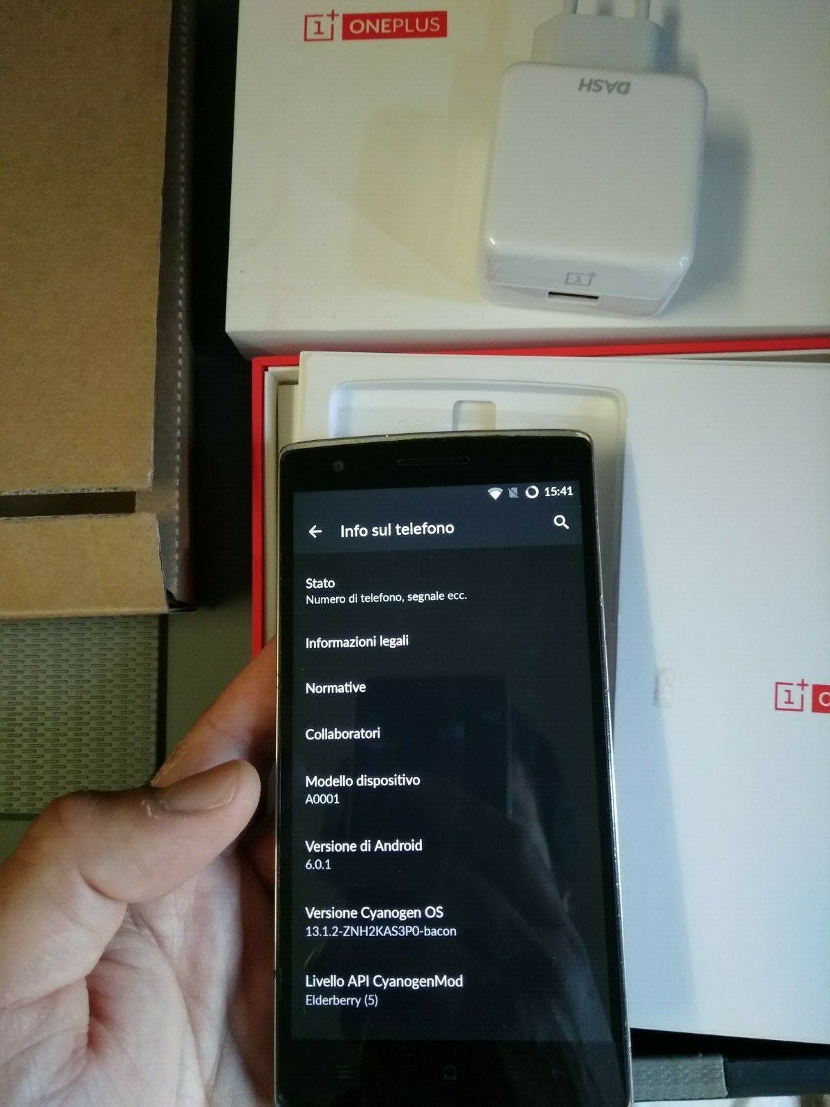 OnePlus 1 One A0001 Unlocked 64GB 3GB RAM 4G Phone Cyanogenmod CM13 Android 6.0 - immagine 2
