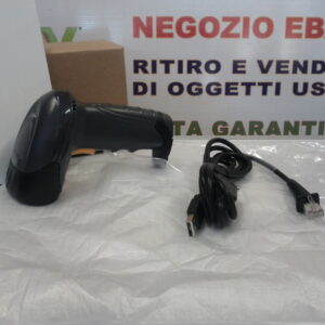 BARCODE READER LETTORE CODICI A BARRE PISTOLA LASER BARCODE SCANNER USB RS32 PS2