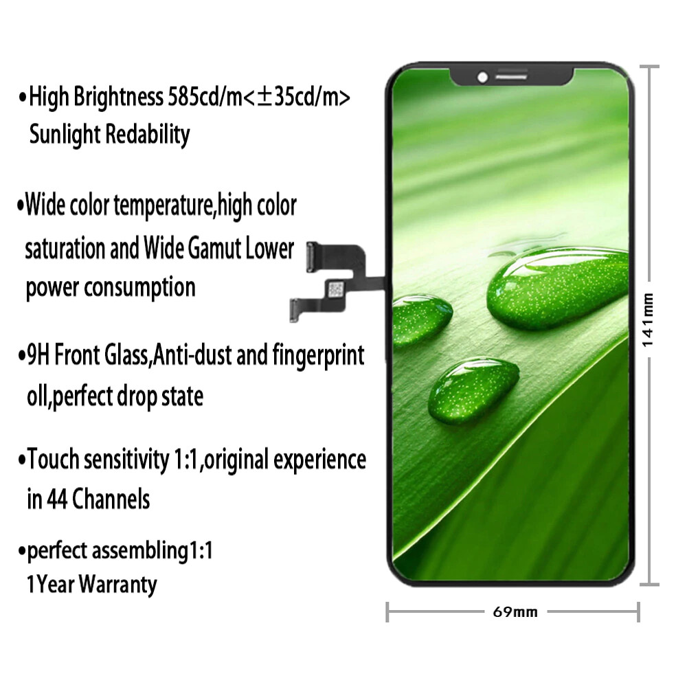 SCHERMO TOUCH LCD DISPLAY PER APPLE IPHONE 13 ZY INCELL PARI A COME ORIGINALE - immagine 9
