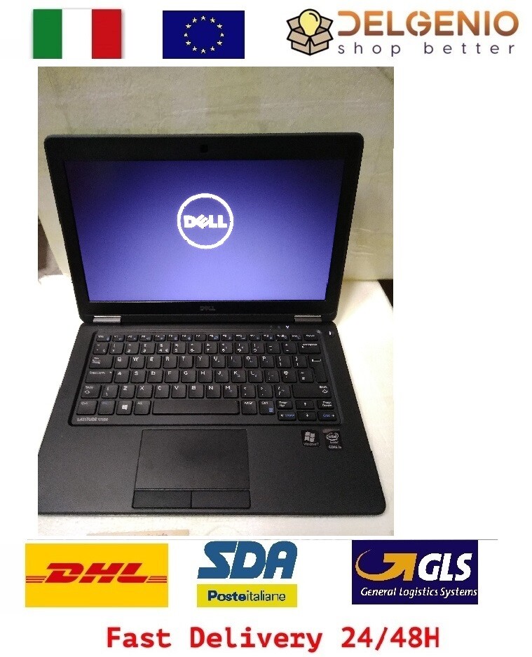 NOTEBOOK DELL E7250 i5-5300U 12,5" Intel Core Ram 8GB SSD 256GB WINDOWS 10 PRO - immagine 2