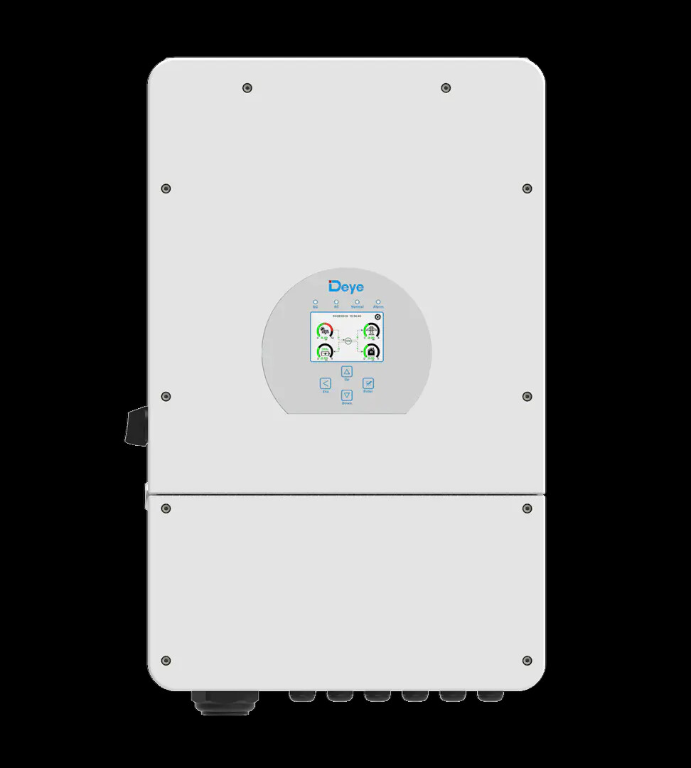 Inverter Ibrido Deye SUN-8K-SG01LP1-EU 8 kW On Grid off grid adatto a generatori - immagine 2