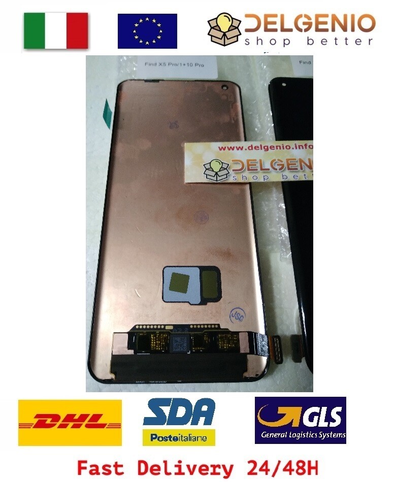 DISPLAY ORIGINALE AMOLED LCD OLED ONEPLUS 10 PRO - OPPO FIND X5 PRO TOUCH VETRO - immagine 3