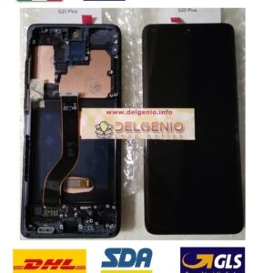 DISPLAY LCD FRAME ORIGINALE SAMSUNG GALAXY S20+ PLUS SM-G985 G986 5G TOUCH NERO