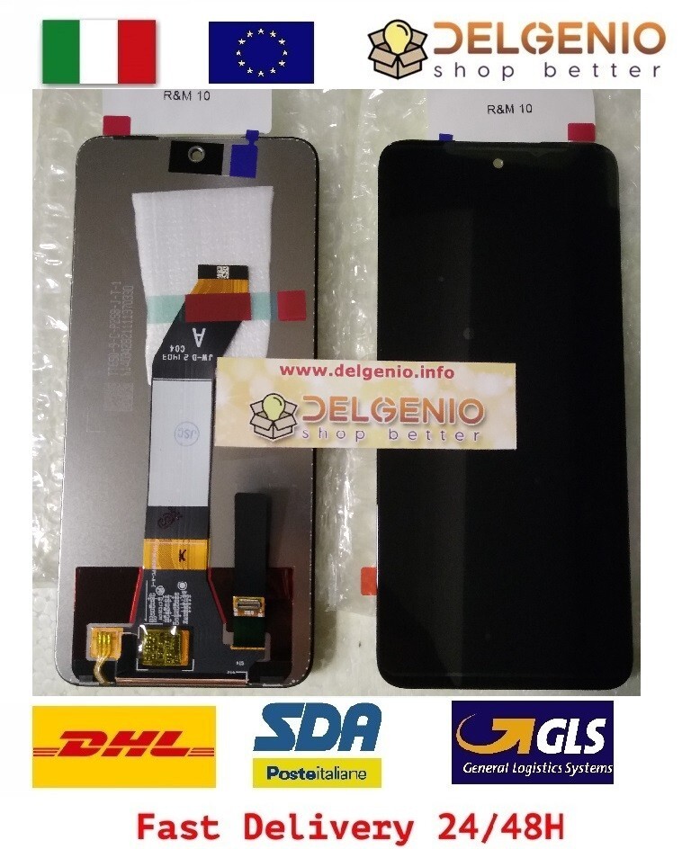 DISPLAY LCD ORIGINALE XIAOMI REDMI 10 / PRIME M21061119DG M21061119AG TOUCH NERO