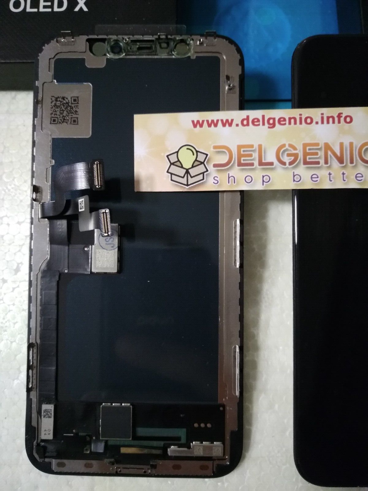 DISPLAY ALG OLED PER APPLE IPHONE X SCHERMO TOUCHSCREEN SCHERMO PARI A ORIGINALE - immagine 3
