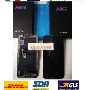 PER APPLE IPHONE X 10 SCHERMO DISPLAY ALG OLED ORIGINALE TOUCH SCREEN FRAME LCD