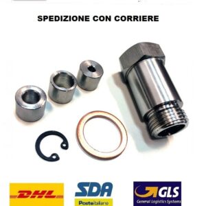 EMULATORE SONDA LAMBDA Distanziale Catalizzatore Elimina Spia Euro 1 2 3 4 5 6