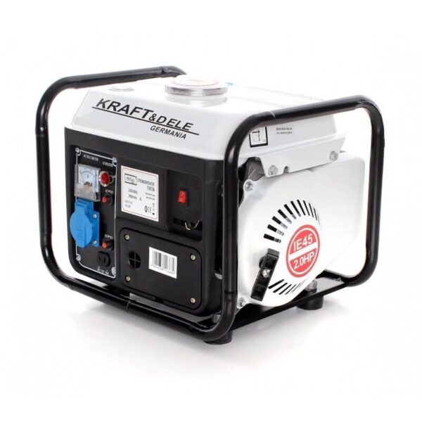 GENERATORE DI CORRENTE 1,2 KW PORTATILE GRUPPO ELETTROGENO 850 WATT KRAFT&DELE - immagine 4