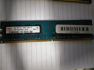 HYNIX MEMORIA 1 BANCO DA 2gb RAM 2 GB DDR2 DIMM 240 pin 800MHZ PC2-6400 667 533