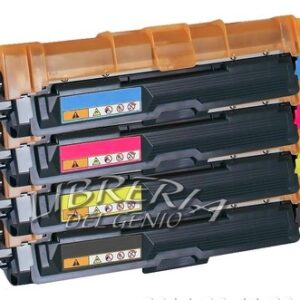 KIT 4 TONER COMPATIBILI TN-241Y-TN-245Y TONER COMPATIBILE PER BROTHER MFC-9330