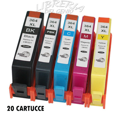 10 CARTUCCE PER HP 364XL Deskjet 3070 3070A D5445 D5460 D5463 D5468 3520 3522