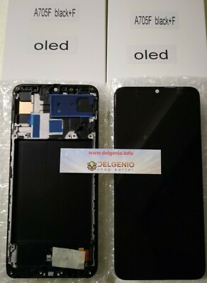 DISPLAY OLED FRAME PER SAMSUNG GALAXY A70 SM-A705 A705F FULL SIZE COME ORIGINALE - immagine 4
