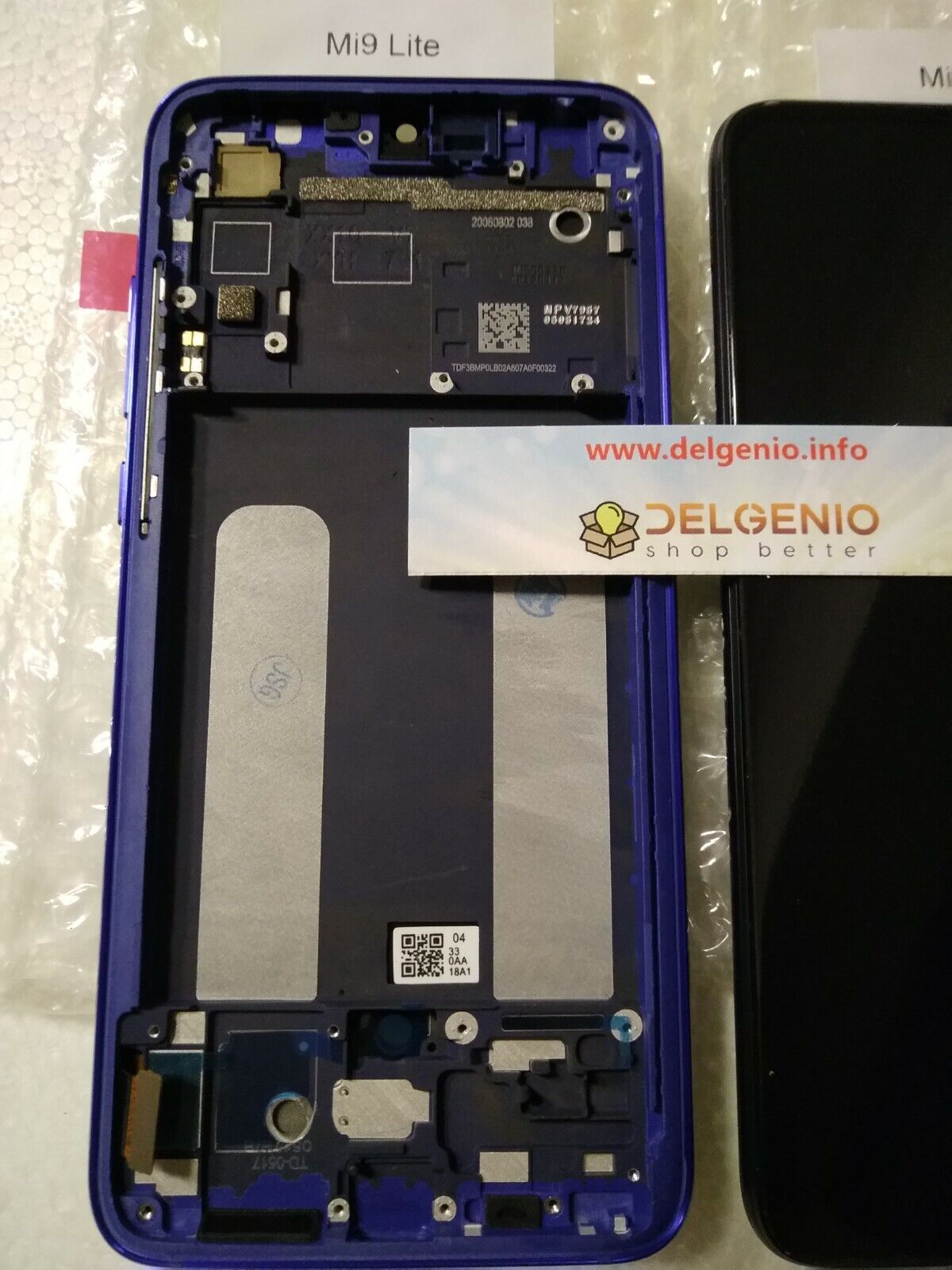 TOUCH SCREEN VETRO AMOLED DISPLAY SCHERMO XIAOMI OLED XIAOMI MI 9 LITE M1904F3BG - immagine 2
