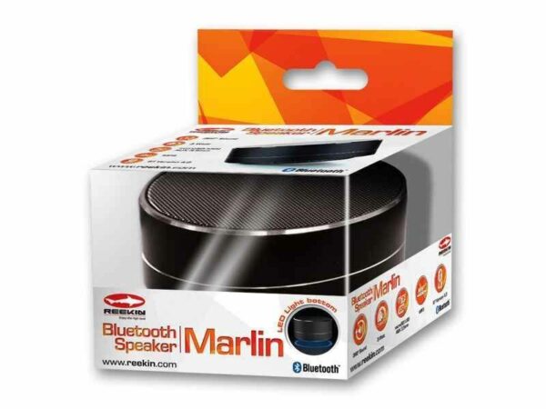 Reekin Marlin SPEAKER CASSA ALTOPARLANTE BLUETOOTH CHARGE 3 MINI USB NERA