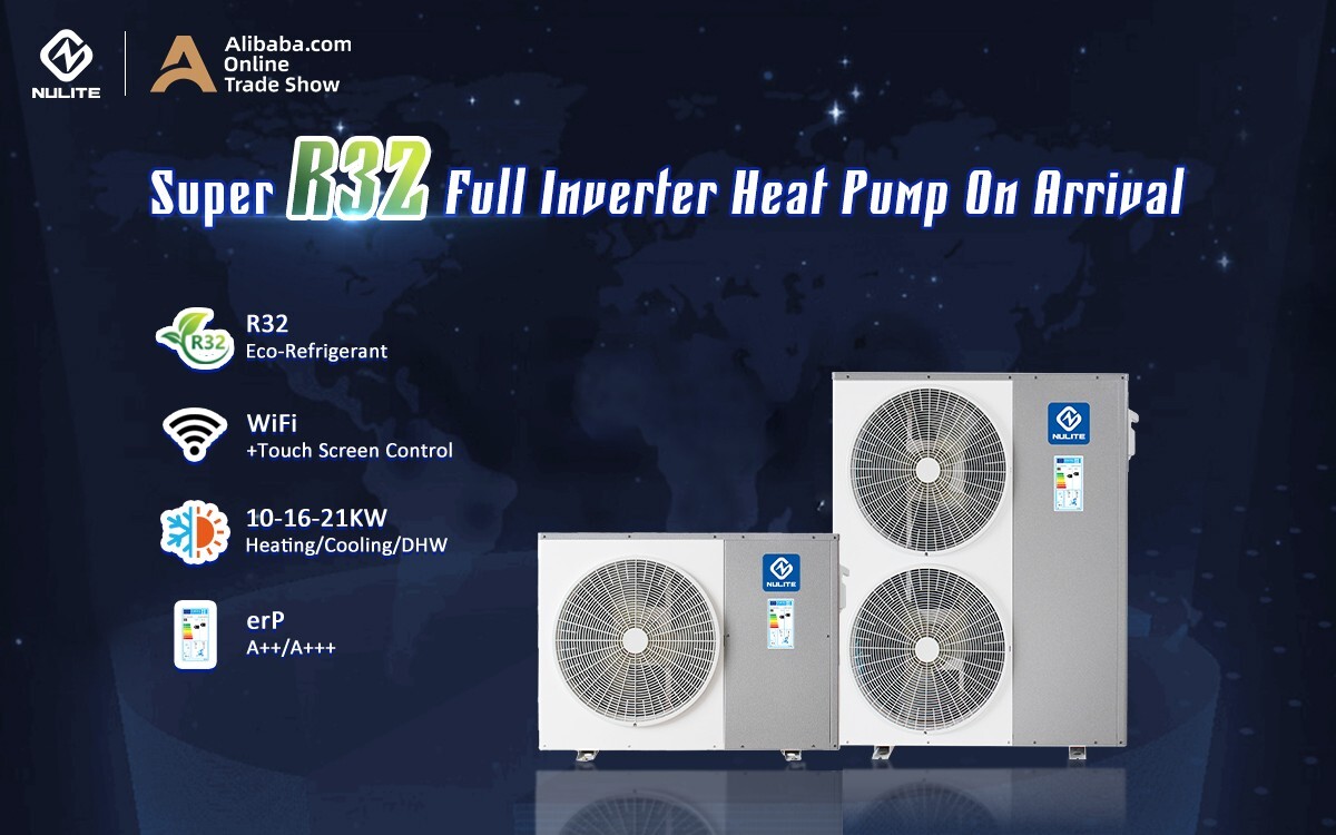 NULITE POMPA DI CALORE MONOBLOCCO 10KW 16KW 20KW 220V FREDDO CALDO R32 PANASONIC - immagine 6