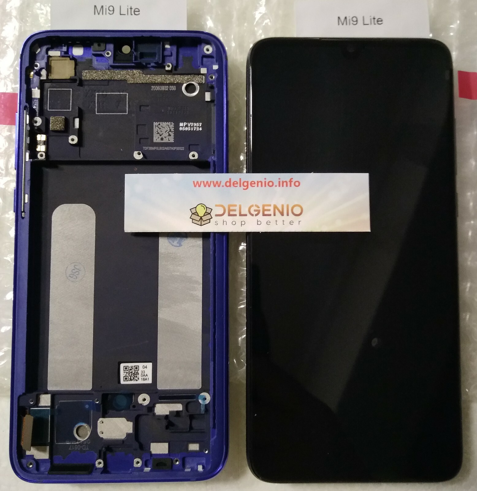 TOUCH SCREEN VETRO AMOLED DISPLAY SCHERMO XIAOMI OLED XIAOMI MI 9 LITE M1904F3BG