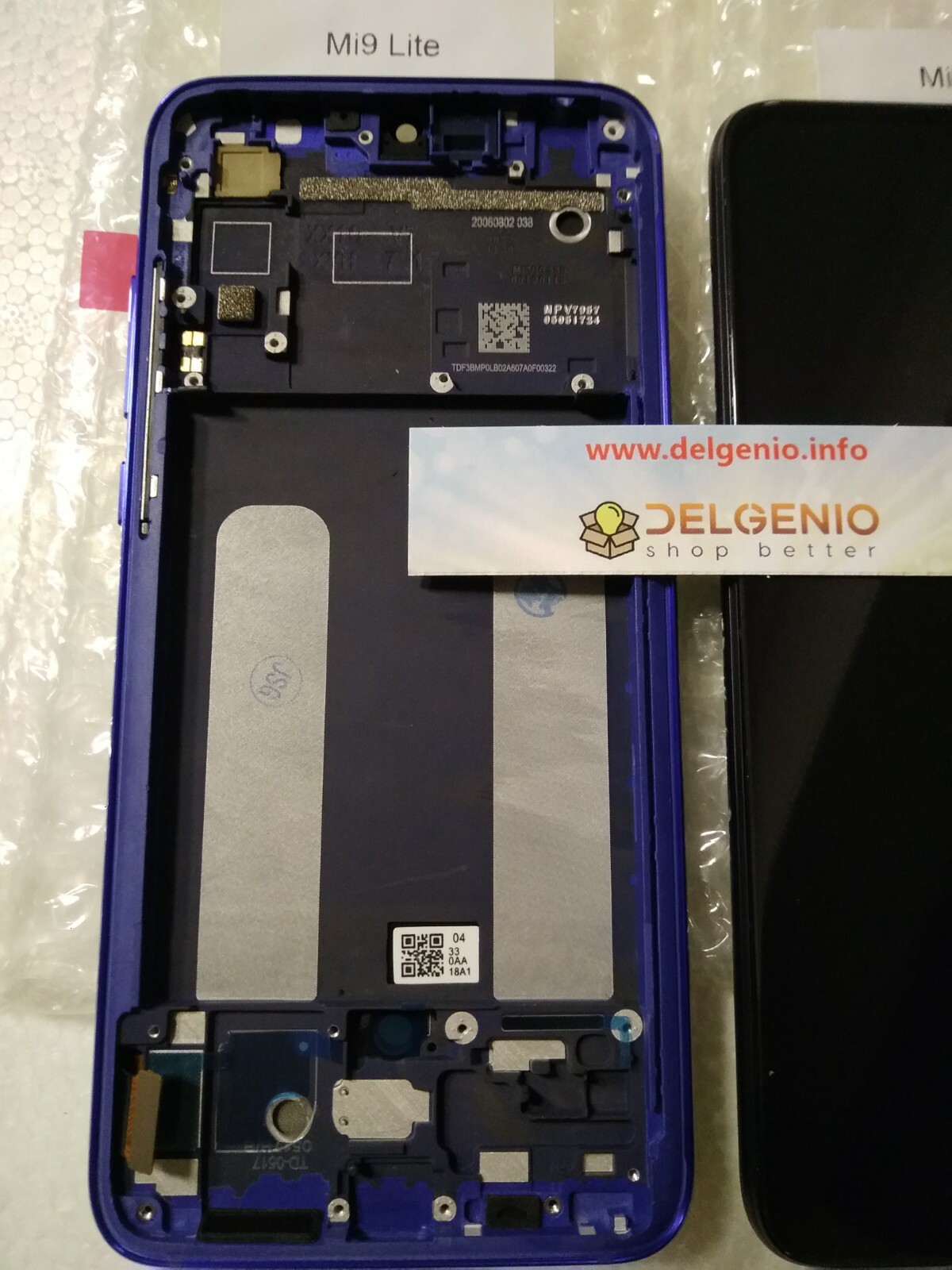 TOUCH SCREEN VETRO AMOLED DISPLAY SCHERMO XIAOMI OLED XIAOMI MI 9 LITE M1904F3BG - immagine 2