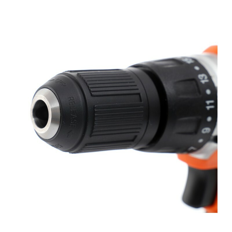 KRAFT&DELE TRAPANO AVVITATORE CON PERCUSSIONE BATTERY A LITIO 18V 2AH AL 2000AH - immagine 2