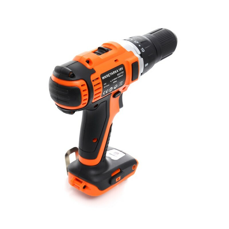 KRAFT&DELE TRAPANO AVVITATORE CON PERCUSSIONE BATTERY A LITIO 18V 2AH AL 2000AH - immagine 3