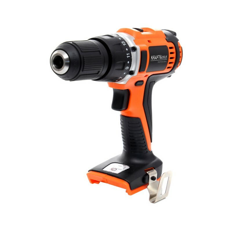 KRAFT&DELE TRAPANO AVVITATORE CON PERCUSSIONE BATTERY A LITIO 18V 2AH AL 2000AH - immagine 6